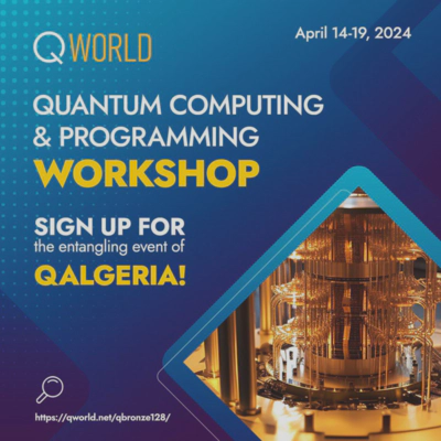 Register to QAlgeria's entangling event